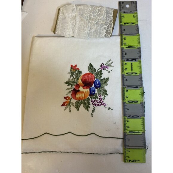 Slow Stitch Junk Journal Kit Vtg Neutral Fabric Remnants Sewing Crafts Stickers - Picture 4 of 9